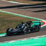 Romain Grosjean Instagram - Seriously beautiful race car right here @lamborghini SC63 at Imola Can’t wait to drive it State side