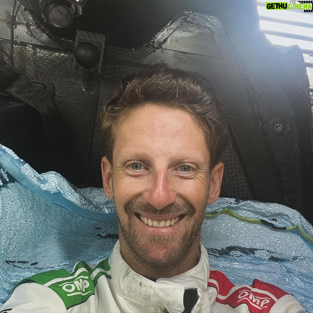 Romain Grosjean Instagram - Seat fit in the @lamborghini SC63 ✅ Sebring test coming up Tuesday Wednesday 💯💯💯 #imsa #lamborghini