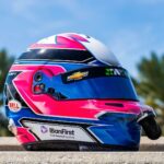 Romain Grosjean Instagram - Miami vibe helmet 💙💕