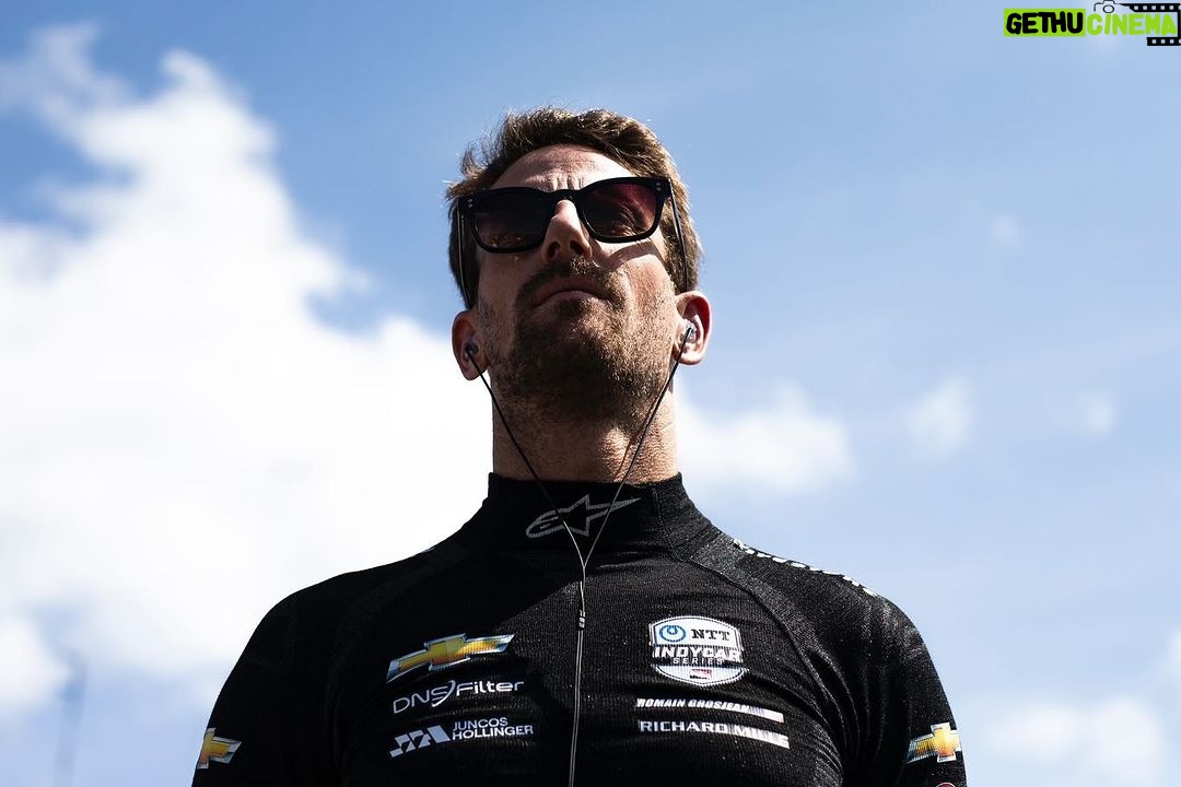 Romain Grosjean Instagram - From St Pete with smile 😃