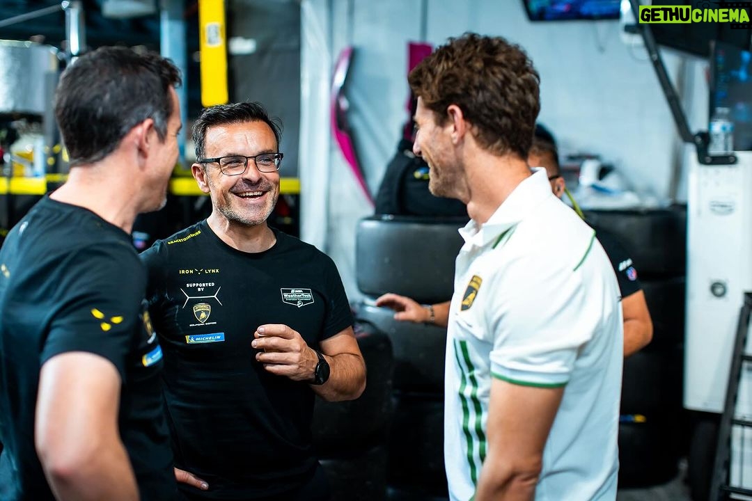 Romain Grosjean Instagram - Some of my favorite behind the scenes photos from Daytona with @iron.lynx and @lamborghinisc #r8g #rolex24 #lamborghini