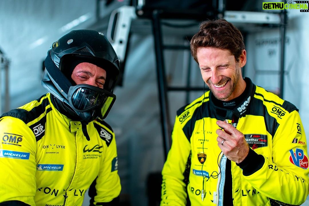 Romain Grosjean Instagram - Some of my favorite behind the scenes photos from Daytona with @iron.lynx and @lamborghinisc #r8g #rolex24 #lamborghini