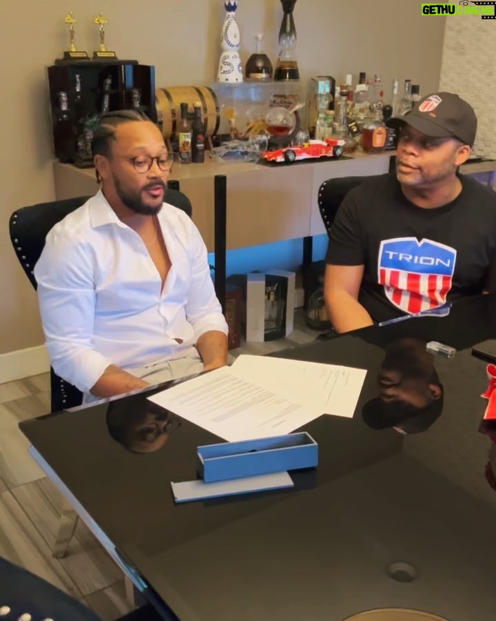 Romeo Miller Instagram - Years ago, I met a man named Richard Patterson. A man with one of the highest IQ’s but dressed and talked like me. A man who revolutionized the automotive world, and also one of only four automotive engineers in the world that can build a car from vehicle schematics to finished production. Richard Patterson is the genius and innovator they didn’t want you to know about, and I’m here to change that! Remember the name. Google the name. Richard Patterson is black history! After studying and learning more of his visions and creations, I realized that we were one and the same and on parallel journeys. I always envisioned a future with 100% green energy and Richard has the inventions and I have the connections to make that possible. Let’s get to work and glad to be apart of the TRION and SHANGO Tech team. It’s official! Yall gone have to call me Tech Bae now lol. Jeremiah 29:11 ✝️🌱🧠 Follow us at @trionsupercarsgroup. #automotive #tech