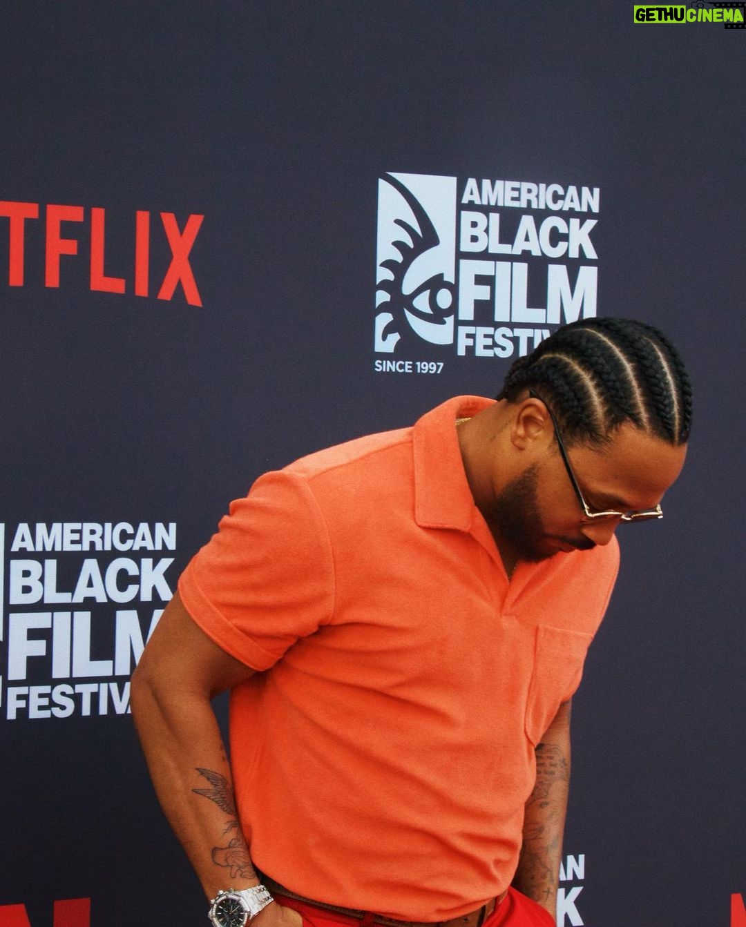 Romeo Miller Instagram - I had a gRöovY 🧡❤️🖤 time MiAmi! Can’t wait for yall to see my new @watchallblk show this fall and a big shoutout to my @americanblackfilmfestival, @amcnetworks, and @netflix familia. What a way to kick off #JuneTeenth. BLaCk Excellence! Ps: my best dress and best vibes of the week goes to @tarajiphenson, @igabriellewalsh, and @gabunion. It’s a reason these women are winning and they ALL have amazing projects coming soon. The Perfect Find! FOUND! And The Color Purple! Photos: @fabienlilavois, Ivan Apfel & J.Koemer (Getty). Miami, Florida