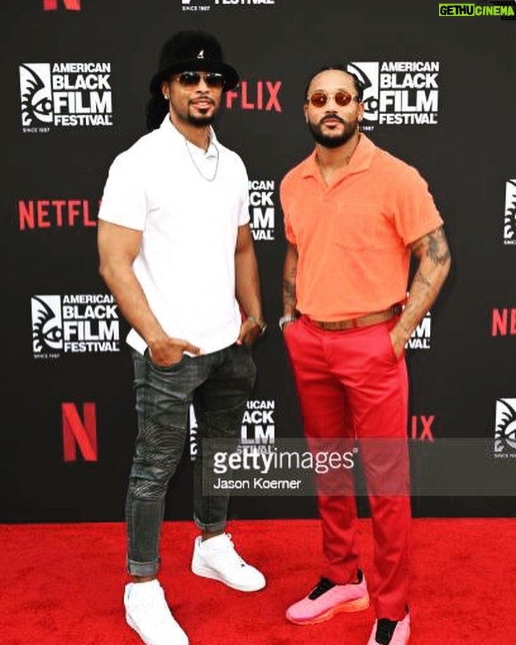 Romeo Miller Instagram - I had a gRöovY 🧡❤️🖤 time MiAmi! Can’t wait for yall to see my new @watchallblk show this fall and a big shoutout to my @americanblackfilmfestival, @amcnetworks, and @netflix familia. What a way to kick off #JuneTeenth. BLaCk Excellence! Ps: my best dress and best vibes of the week goes to @tarajiphenson, @igabriellewalsh, and @gabunion. It’s a reason these women are winning and they ALL have amazing projects coming soon. The Perfect Find! FOUND! And The Color Purple! Photos: @fabienlilavois, Ivan Apfel & J.Koemer (Getty). Miami, Florida