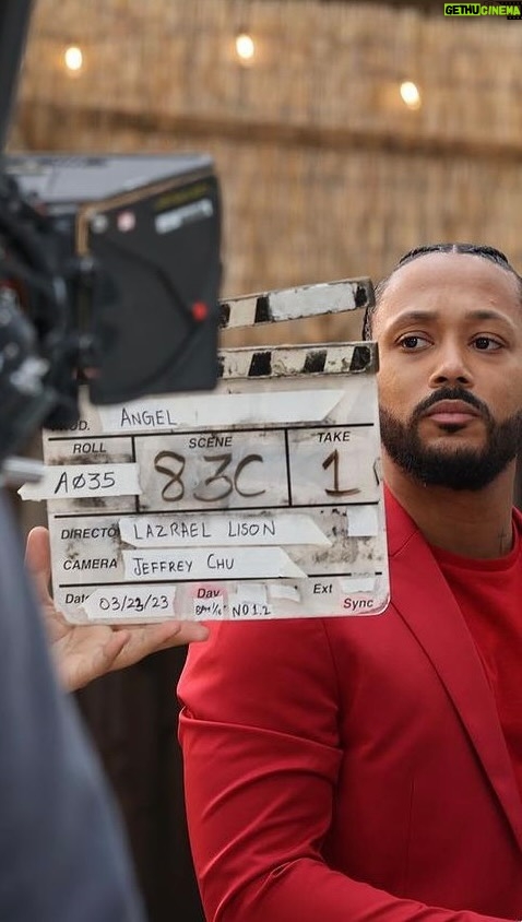 Romeo Miller Instagram - β’ Meet EJ. πΊπ½π§πΉ A lil #bts of filming Christmas Angel in Los Angeles. Our leading lady @iamdanileigh shines bright in her first role! Talk about a magical film! Stream now on @betplus. @bet. πβ€οΈ