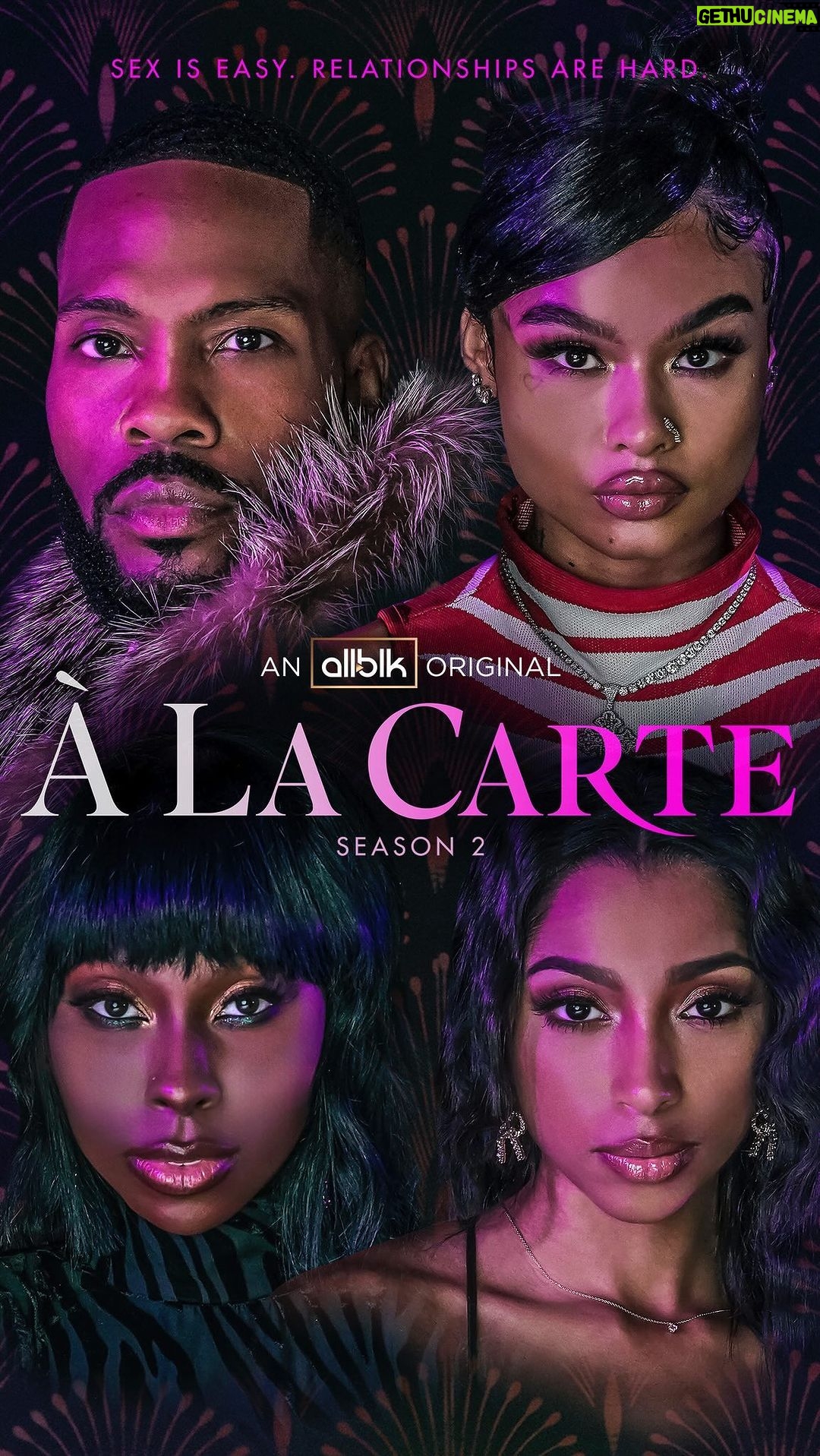 Romeo Miller Instagram - The strike is over and I got some work for yall! For my people of age, I also got a fun lil spicy-Sex in The City vibes type show called @alacarteallblk produced by @meagangood streaming on @watchallblk & @primevideo. Go binge and catch up. We have 2 episodes left! I play a top MLB player (Jamal) and the beautiful @indialove is my misses aka Evette. This entire cast and crew kilt it! You will be entertained. #ALaCarteALLBLK ๐๐ถ๏ธ๐ฟ Directed by @dijontalton.