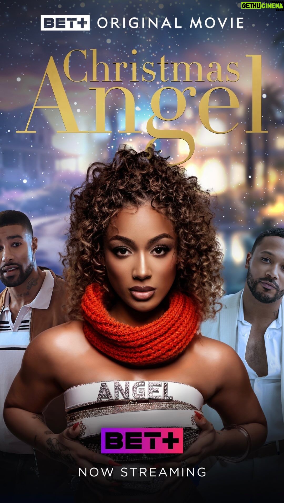 Romeo Miller Instagram - PRESS PLAY! Here’s the official trailer for my new @bet movie “Christmas Angel” also starring @iamdanileigh, @skyhblack, and @tamarbraxton and directed by @lazrael_lison! My character EJ is something else lol. Get some hot chocolate and stream now on @betplus @paramountplus. This is a good one.🍿🎄⛄️