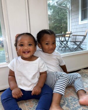 Romeo Miller Instagram - My lil east coasters. Daddy’s heart. R+W 🤍