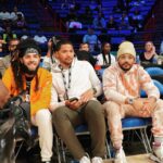 Romeo Miller Instagram - After the show it’s the after party! Court side with my NOLA brother @dee1music celebrating the best in Black college basketball at the inaugural HBCU All Star Game sponsored by AT&T the other day. @att thank you for having me and shoutout to my hometown for hosting an amazing event. C'est un truc de la Nouvelle Orléans. #GoodTimes Photography by @elijah.wells. New Orleans, Louisiana