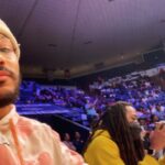 Romeo Miller Instagram - After the show it’s the after party! Court side with my NOLA brother @dee1music celebrating the best in Black college basketball at the inaugural HBCU All Star Game sponsored by AT&T the other day. @att thank you for having me and shoutout to my hometown for hosting an amazing event. C'est un truc de la Nouvelle Orléans. #GoodTimes Photography by @elijah.wells. New Orleans, Louisiana