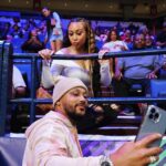 Romeo Miller Instagram - After the show it’s the after party! Court side with my NOLA brother @dee1music celebrating the best in Black college basketball at the inaugural HBCU All Star Game sponsored by AT&T the other day. @att thank you for having me and shoutout to my hometown for hosting an amazing event. C'est un truc de la Nouvelle Orléans. #GoodTimes Photography by @elijah.wells. New Orleans, Louisiana