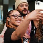 Romeo Miller Instagram - After the show it’s the after party! Court side with my NOLA brother @dee1music celebrating the best in Black college basketball at the inaugural HBCU All Star Game sponsored by AT&T the other day. @att thank you for having me and shoutout to my hometown for hosting an amazing event. C'est un truc de la Nouvelle Orléans. #GoodTimes Photography by @elijah.wells. New Orleans, Louisiana