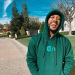 Romeo Miller Instagram - Just chilling in my Cozy Green @im.it hoodie by fashion designer Itali Miller aka my talented lil sister. The materials on her new line are exquisite plus super comfy. Can’t wait for it to drop! Go follow @im.it now to tell her to drop some pieces for the holidays! Everywhere 2022. #IMIT Calabasas, California