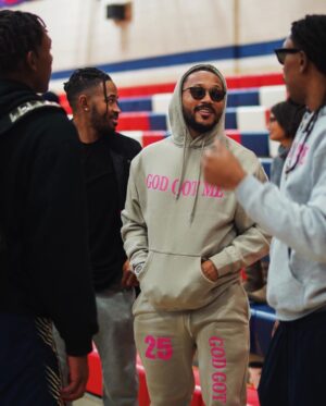 Romeo Miller Instagram - • Like @dangerusswilson said, God Got Me.

New @romeeverything threads inspired by the boy 25 @mercymiller and the fam bam. The new 777 jogger set (handcrafted by me) represents spiritual & personal growth. The grass is greener where you water it. Aloha🌱 #ForTyTy

Shop now at @romeeverything or the link n my bio.
Photography by @elijah.wells.