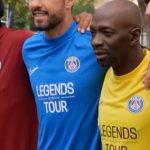 Ronaldinho Instagram - Flashback to the Legends Tour in Doha presented by @visitqatar ❤️💙 On the agenda, the Legends Tournament, meet-up with fans, cooking session at @qiff.qa & visit of @ooredoomarathon village. ✨ Retour sur le Legends Tour à Doha présenté par @visitqatar ❤️💙 Au programme, le Tournoi des Légendes, rencontres avec les fans, cours de cuisine au @qiff.qa & visite du @ooredoomarathon village. ✨ #PSGLegendsTour