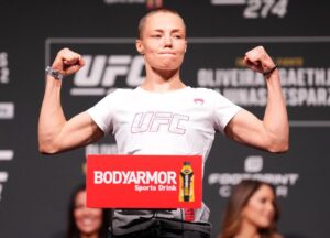 Rose Namajunas Instagram - UFC 274 
@ufc @perfectsportstm @rvca @rvcasport @monsterenergy