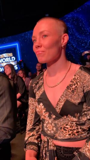 Rose Namajunas Instagram - Grateful and blessed! ✝️ thank u @worldmmaawards @watchmydiamonds @hypeordie @onxlabs @komcamus @gregnelsonmma @theacademymn @nojus.namajunas @jolitafrank @suckerpunchent @eastontc @jjaldrich @rvca @perfectsportstm @monsterenergy and more!!!