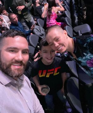 Rose Namajunas Instagram - #ufc269 was super fun with good company 💕 @watchmydiamonds @funkmastermma @andreiarlovski @justin_gaethje @hypeordie @judokayla @chrisweidman