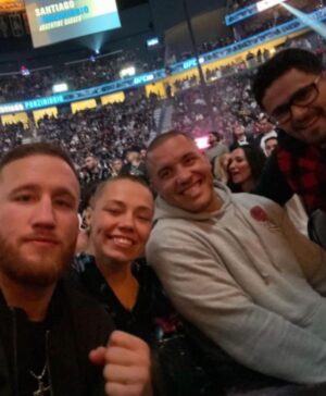 Rose Namajunas Instagram - #ufc269 was super fun with good company 💕 @watchmydiamonds @funkmastermma @andreiarlovski @justin_gaethje @hypeordie @judokayla @chrisweidman