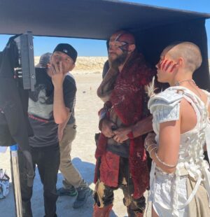 Rose Namajunas Instagram - What a grind! We finished filming "Forgiveness", a short film and music project for @billytalentband  @michaelmaxxis
@melanieswerdan 
@morgan.gold
@jrcl1ne 
@cowboycerrone 
@hypeordie