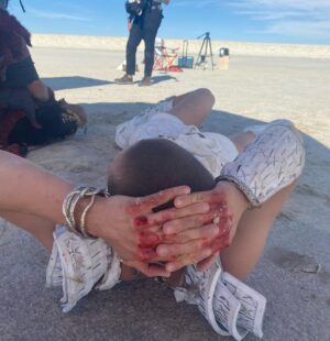 Rose Namajunas Instagram - What a grind! We finished filming "Forgiveness", a short film and music project for @billytalentband  @michaelmaxxis
@melanieswerdan 
@morgan.gold
@jrcl1ne 
@cowboycerrone 
@hypeordie