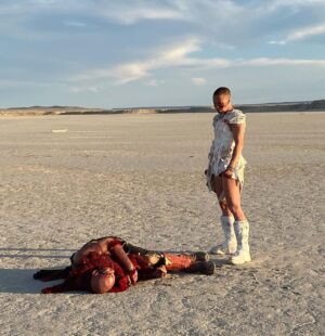 Rose Namajunas Instagram - What a grind! We finished filming "Forgiveness", a short film and music project for @billytalentband  @michaelmaxxis
@melanieswerdan 
@morgan.gold
@jrcl1ne 
@cowboycerrone 
@hypeordie