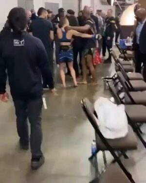 Rose Namajunas Instagram - Back stage vibes 🥳 @usman84kg @onxlabs #ufc261