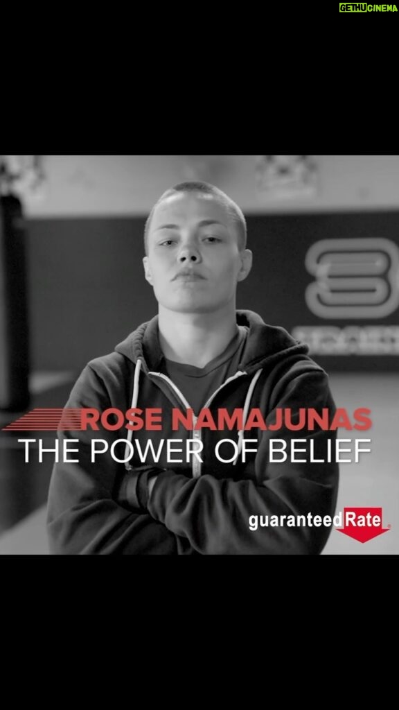 Rose Namajunas Instagram - #ad The belief that I will be #1 is what keeps me going and I won’t let anything, or anyone get in my way. #believeyouwill #UFC261
