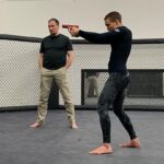 Rose Namajunas Instagram - Adding a firearm into the training adds a new level of concentration and mental focus thank u @toddfossey @integrativedefensestrategies one day I’ll shoot like @bulletvalentina 🤗🙏 The Academy MN
