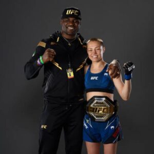Rose Namajunas Instagram - Champ club! #theyinspireme @francisngannou @bulletvalentina