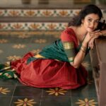 Roshini Haripriyan Instagram - தாவணி ♥️ Photography @navin.appu Outfit @ivalinmabia MUA @abhirami_mua Hairstyle @_shalini_mua_ Location courtesy @marutham.village.resort #roshniharipriyan Marutham Village Resort