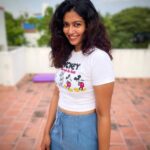 Roshini Haripriyan Instagram - #casual ♥️ #cookwithcomali #roshni #roshniharipriyan Chennai, India