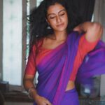 Roshini Haripriyan Instagram - Less perfection more authenticity 🤍 #roshniharipriyan #throwback #saree Chennai, India