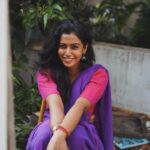 Roshini Haripriyan Instagram - Less perfection more authenticity 🤍 #roshniharipriyan #throwback #saree Chennai, India