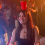 Roshni Walia Instagram - Happy new year 🥳 . . . . . #newyear #roshniwalia #dance #abrar #animal #viral #trending #explore #foryou 🔚