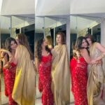 Roshni Walia Instagram - 🪔 . . . Saree - @sweetywalia11 Blouse - @the_adhya_designer . . #diwali #party #festive #aboutlastnight 🔚 India