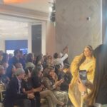 Roshni Walia Instagram - What a beautiful night 🤍 . . . . #jioworldplaza #luxury #roshniwalia #fashionshow #burberry #manishmalhotra #manishmalhotraworld 🔚 Jio World Plaza