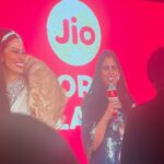Roshni Walia Instagram - What a beautiful night 🤍 . . . . #jioworldplaza #luxury #roshniwalia #fashionshow #burberry #manishmalhotra #manishmalhotraworld 🔚 Jio World Plaza