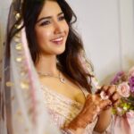 Roshni Walia Instagram - 💕 . . . Shot by - @sufidoo @themadinfluence Styled by:- @nehaadhvikmahajan 👗Outfit:- @neerusindia . . . #ganeshchaturthi #indian #traditional #lehenga ✨🔚 India