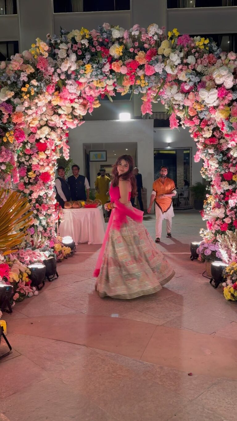 Roshni Walia Instagram - Im just realising how fast my mood changes . . . . . #roshniwalia #wedding #lehenga #indian #funny #explore #trending 🔚 India