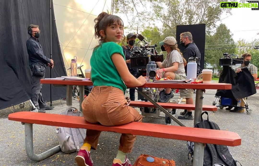 Rowan Blanchard - 264.1K Likes - Wrapping today🤩🥳🥳🤩🥳😇😇😇😇😇😝 @hulu @animapict @americanhigh 😻😻😻😻😻😻