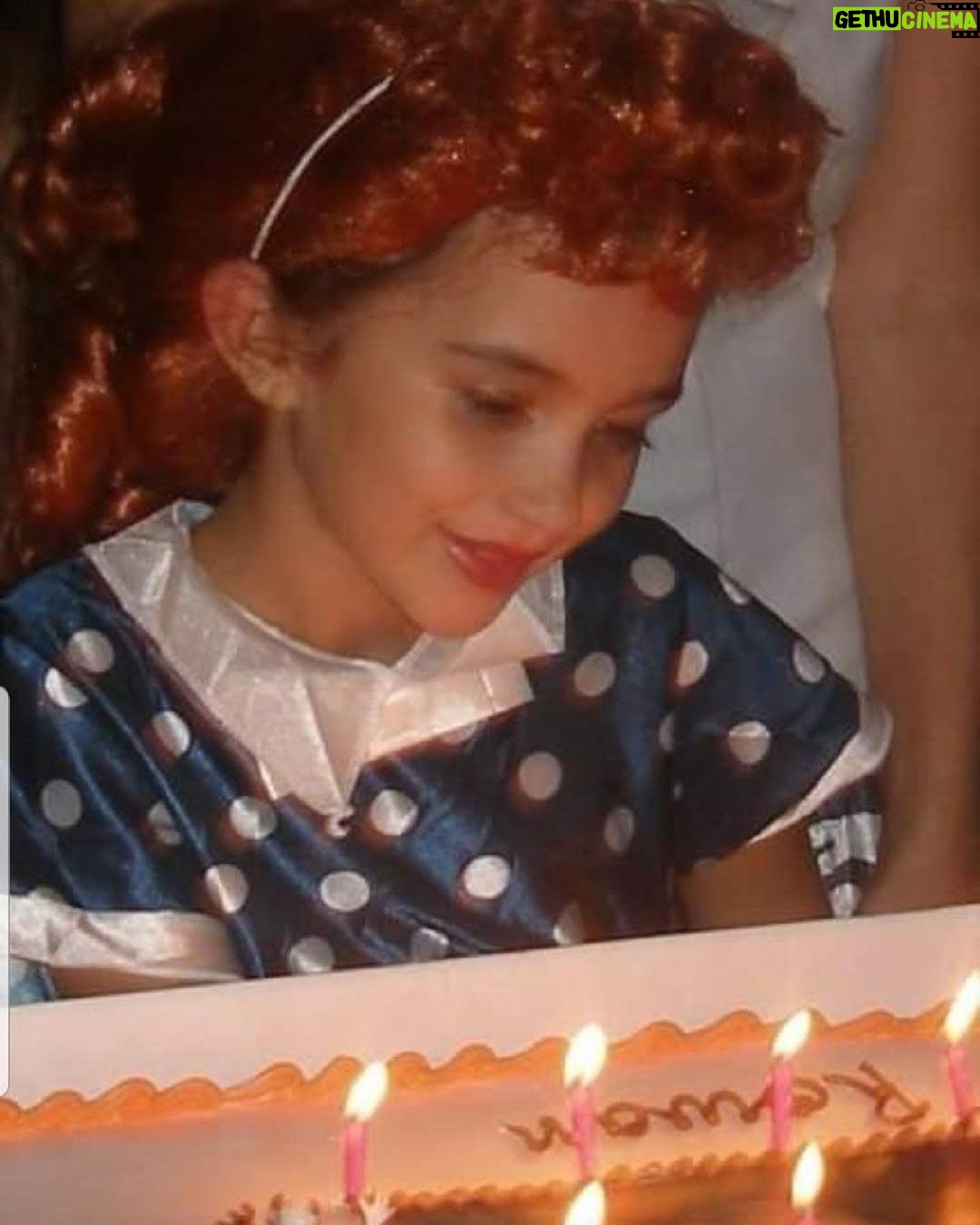 Rowan Blanchard Instagram - When I was Lucille Ball for Halloween and my birthday party😇 I Love Lucy