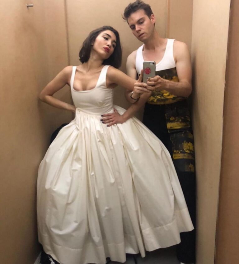 Rowan Blanchard Instagram - Chris ♥️ happy birthday my love ♥️ thank you for seeing something in me when I was just twelve and letting me blossom under the safety and guidance of your wing 🕊 we are from the same planet and we want the same fantasies, everything you’ve ever dressed me in and everything we’ve made together is iconic and timeless and we’ve really been that bitch together for years and I love you and your selfless soul beyond💋