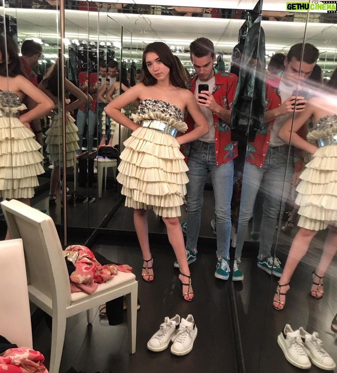 Rowan Blanchard - 360.6K Likes - Chris ā„ļø happy birthday my love ā„ļø thank you for seeing something in me when I was just twelve and letting me blossom under the safety and guidance of your wing š we are from the same planet and we want the same fantasies, everything youāve ever dressed me in and everything weāve made together is iconic and timeless and weāve really been that bitch together for years and I love you and your selfless soul beyondš