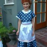 Rowan Blanchard Instagram - When I was Lucille Ball for Halloween and my birthday party😇 I Love Lucy