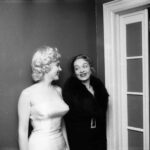Rowan Blanchard Instagram - Marilyn and Marlene meeting at a press conference by Milton Greene in 1955 💔