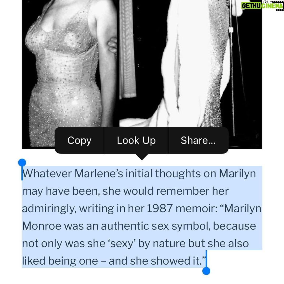 Rowan Blanchard Instagram - Marilyn and Marlene meeting at a press conference by Milton Greene in 1955 💔
