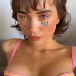 Rowan Blanchard Instagram - God knew not to give me colored eyes.... too powerful 🤦‍♀️ The Quarantina show