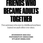 Rowan Blanchard Instagram - @nytimes @tmagazine more than ten years of being friend soulmates my dearest @amandlastenberg 🏩 and we got to do this fancy @tmagazine shoot in our fancy coats to celebrate 💐in print on the 18th 🍸